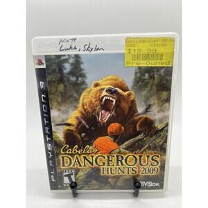 Cabela's Dangerous Hunts 2009 - Playstation 3 Game Complete - Tested